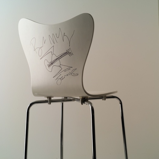 Rock For Kids - CXonchords signed chair