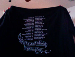 Flight of The Conchords tour tee 2009