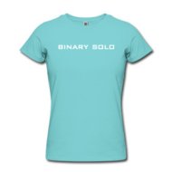WTF Conchords binary t shirt for ladies